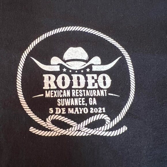 Tequila Made Me Do It t-shirt size medium Rodeo Mexican restaurant Gilman - Picture 4 of 8